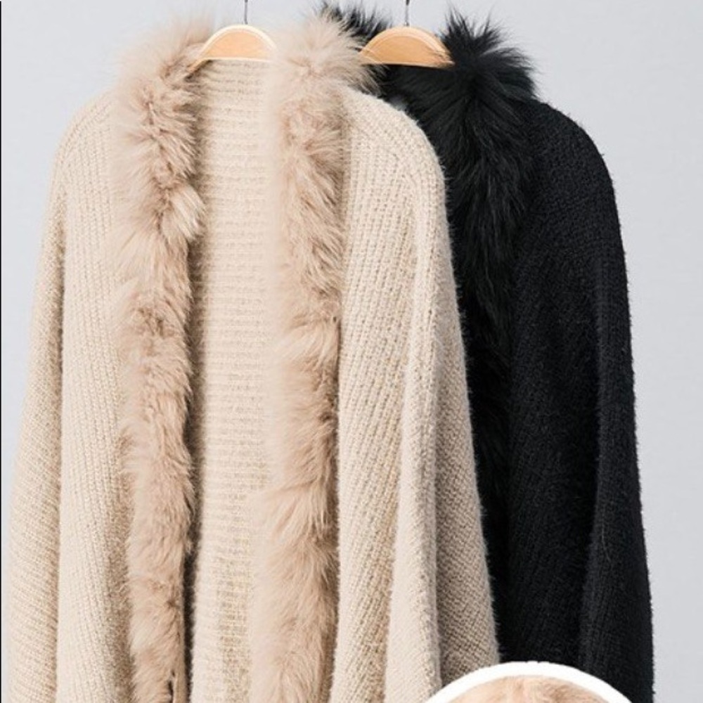 Fiona Furry Knit Cardigan - Picture 3 of 5
